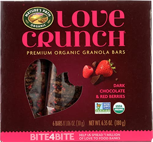 Natures Path bar Love Crunch Chocolate Red, 6.35 oz