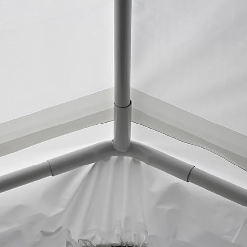 Miniatura 7 de King Canopy Toldo universal de 10 pies por 13 pies, marco de acero de 1 38 pulgadas, 6 patas, blanco, C61013PC