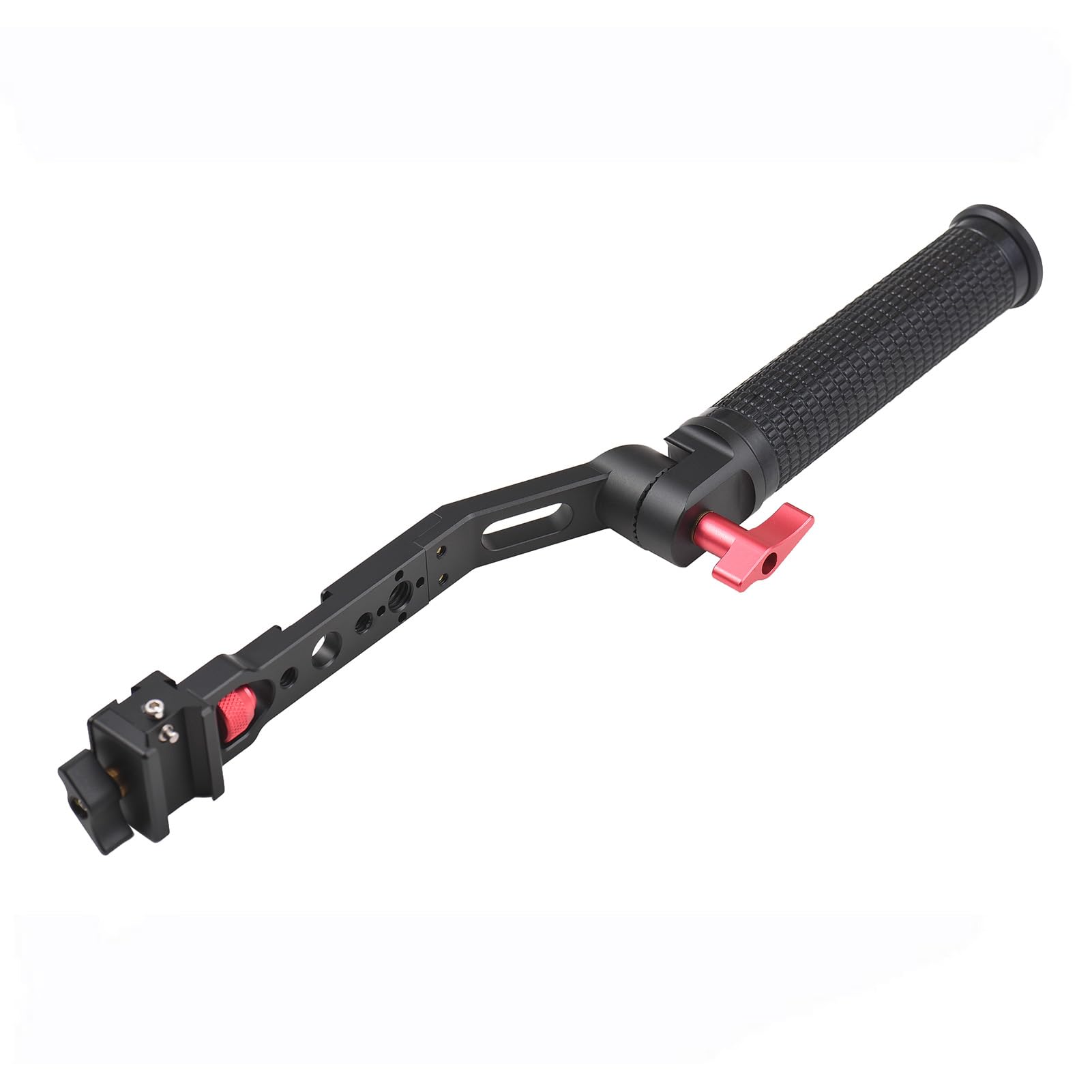 Generic Poignée à Cardan pour Série RS Poignée Ergonomique à Dégagement Rapide avec Pince et Supports d'accessoires Compatible avec RS 2, RSC 2, 3 Mini, 3, Pro Stabilisatrice à Angle Faible pour