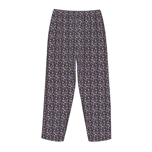 Pantalones de pijama para mujer acogedores ropa de dormir cómoda y temática mágica 6