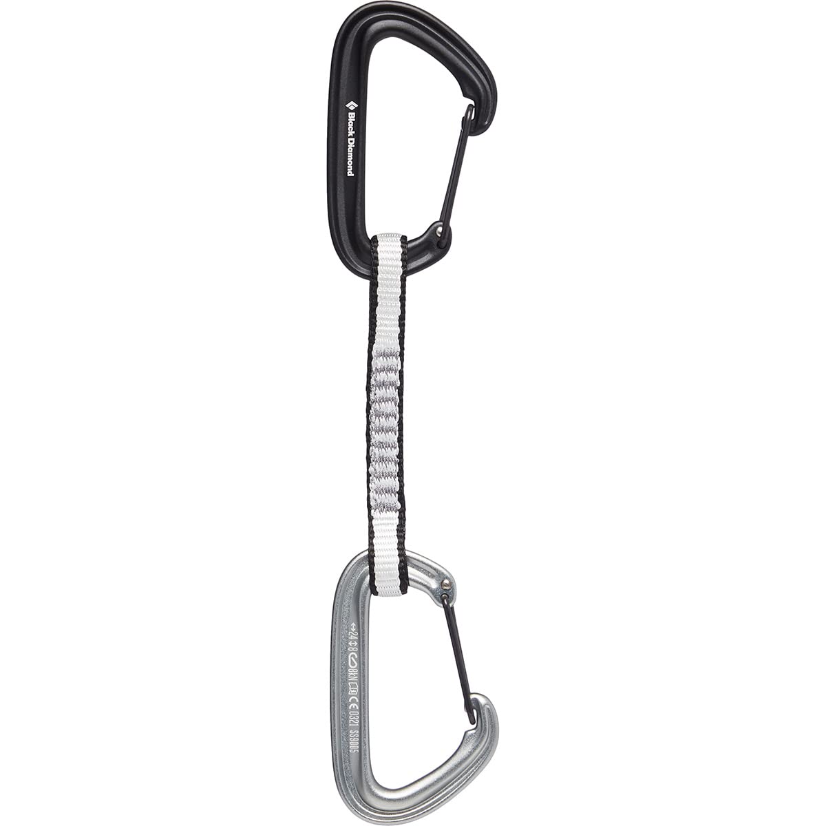 Black Diamond Litewire Quickdraw 12 cm LIGHT GREY ONE