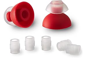 Patented Silicone Replacement Eartips - Medium CP240 Double Flange