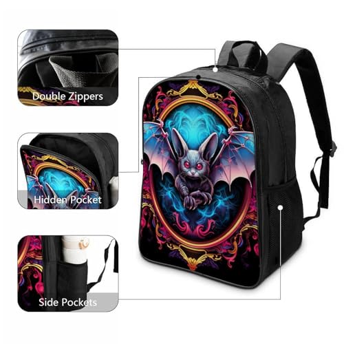 Mochila infantil Bats cómoda para evitar carga pesada escolar 3