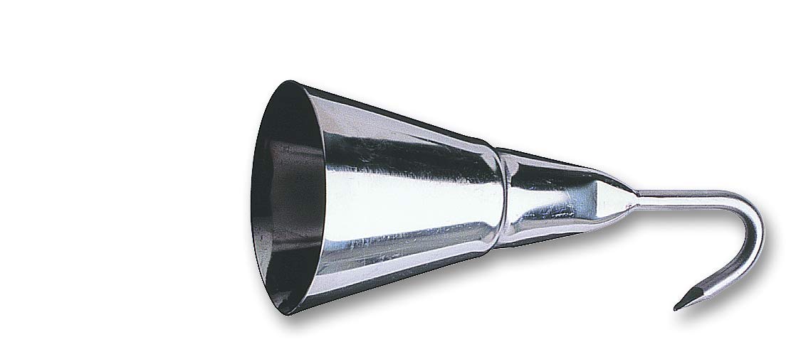 F. DICK Schabglocke (Glocke mit Haken, Edelstahl, rostfrei, Höhe 16 cm) 90006150