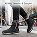 QWJUX 2026 New Men’S Waterproof Orthotic Winter Work Boots, Extreme Cold Protection, Non-Slip Durable Sole, All-Day (Grey, Men, Adult, Men, 7, Numeric, US Footwear Size System, Medium)
