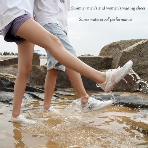 Summer Wading Sneakers for Women Men, Non-Slip Waterproof Quick Drying Soft Soled Shock Absorbing Barefoot Shoes, Hiking Shoes3
