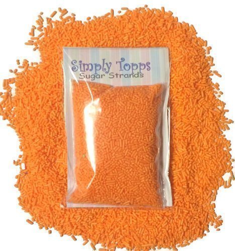 Arancione Sugar Vermicelli di zucchero torta