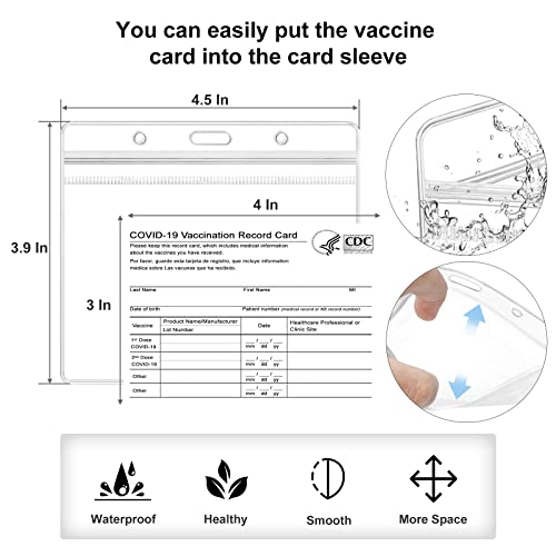 Passport And Vaccine Card Holder Combo, Abuytwo 2 Pack Passport Cover With Vaccination Card Protector Slot Waterproof Travel Documents Organizer Case Rfid Blocking Sleeve Passport Wallet (Rose Gold) #TOP4