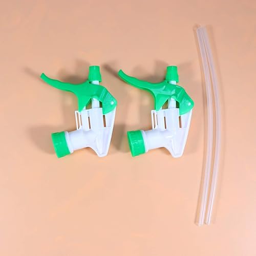 Miniatura 5 de Yardwe 10 piezas de repuesto de gatillo de botella de pulverización, boquillas de pulverización, cabezal de pulverización, botellas de pulverización