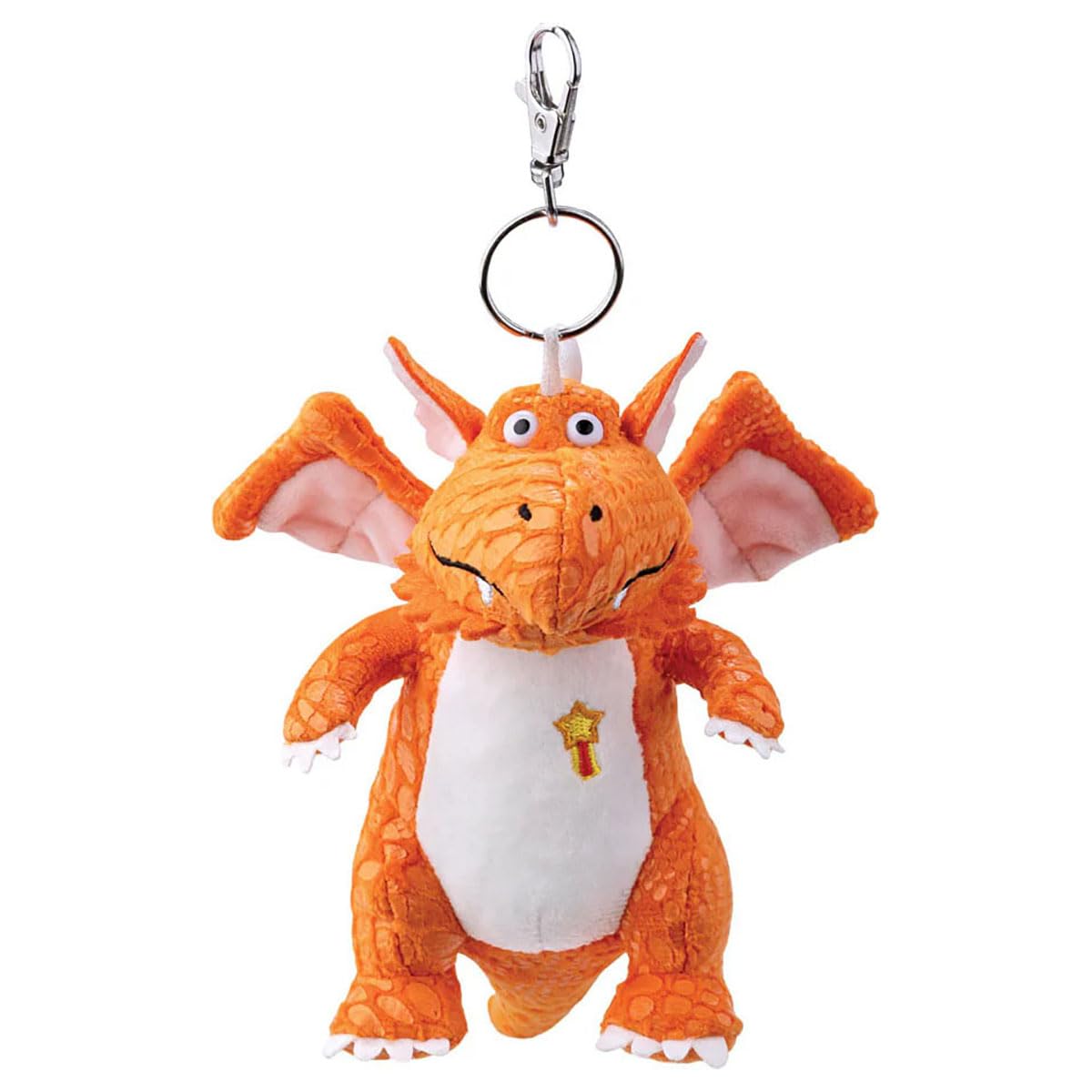 ZOG THE DRAGON 4.5"" PLUSH KEY CLIP BRAND NEW SOFT TOY JULIA DONALDSON AURORA 1+