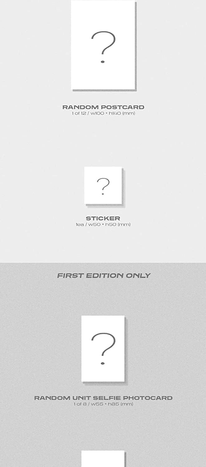 Genie Music Treasure - The Second Step : Chapter ONE [Full Set Ver.] (1st Mini Album) 2 Albums+Pre Order Limited Benefits+CultureKorean Gift(Decorative Stickers,Photocards)