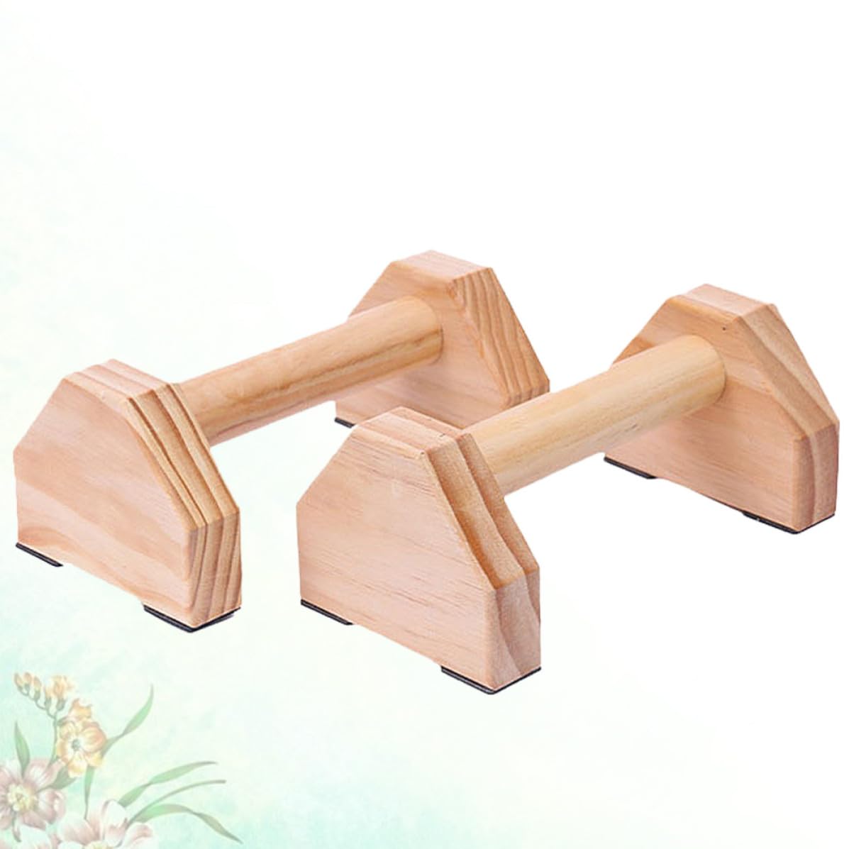 Maciza Soporte para Barra de Parada Madera, de Flexiones de Manos