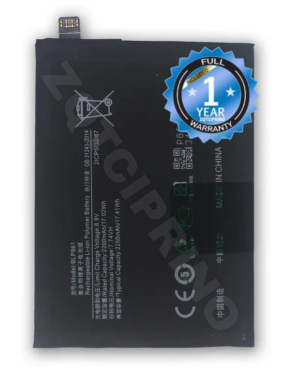 Image of Original BLP861 Battery for OnePlus Nord 2 5G Battery with 1 Year Warranty**** (N37)