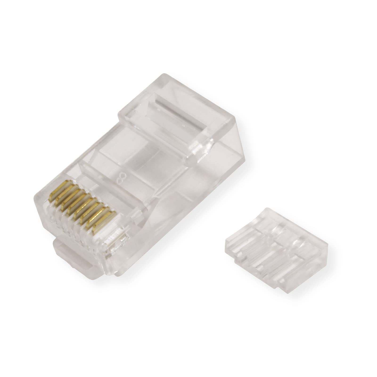 Value 21993062 Modular Plug Unshielded Cat. 6, Pack of 10  