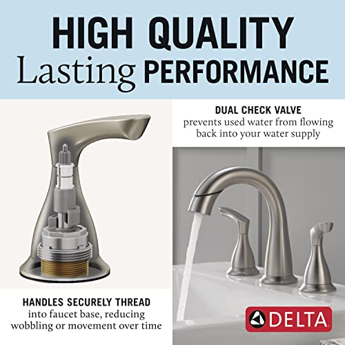 Delta 35765LF-SPPD Faucet Broadmoor Pull Down Bathroom Faucet Brushed Nickel thumb #2