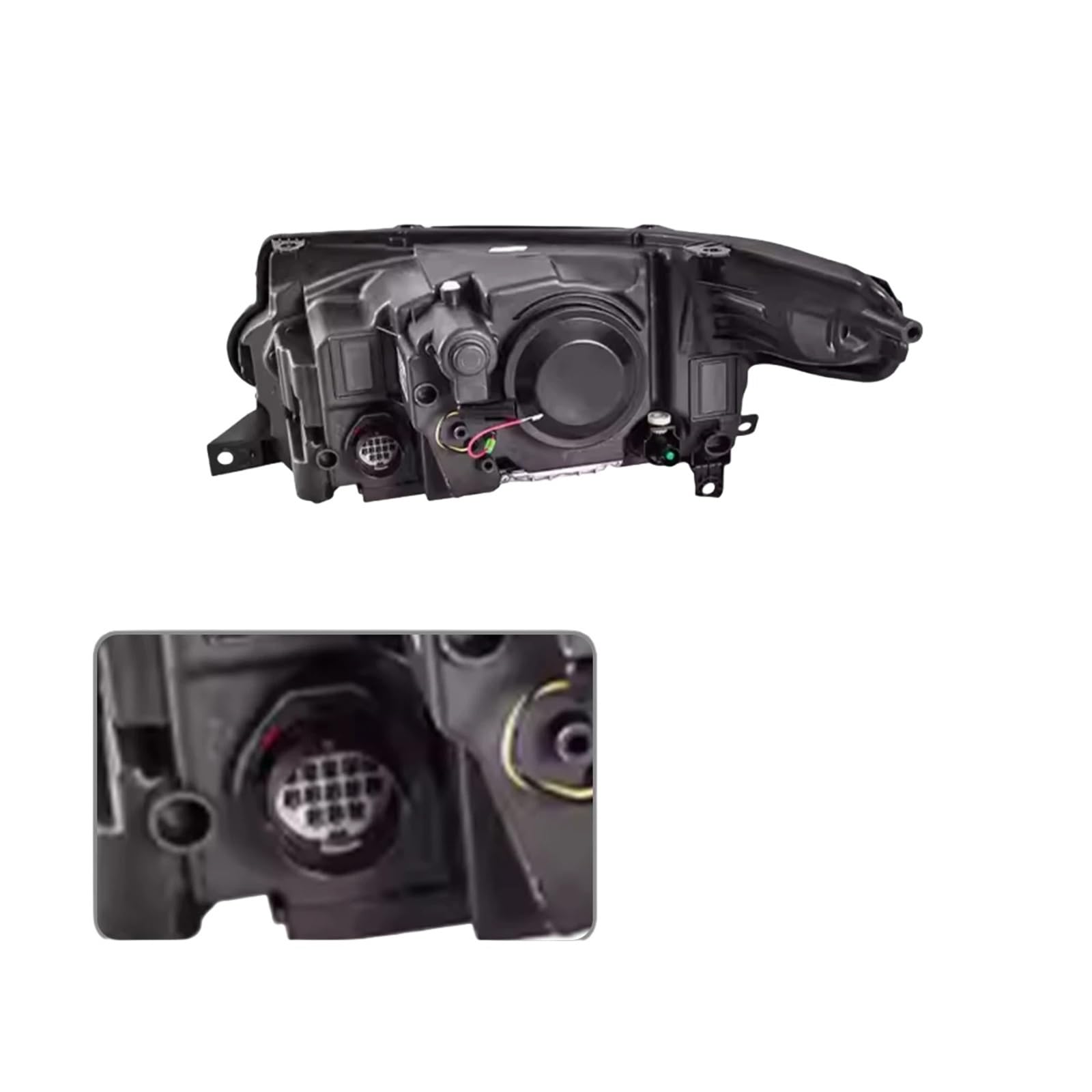 Faro Anteriore per Land Range Rover 2013-2017, aggiornamento, modificato, DRL, indicatori di direzione dinamici, Accessori Auto (Doppia Lente)