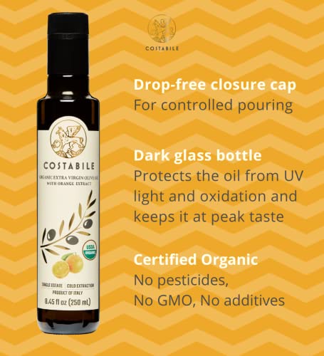 Aceite de oliva extra virgen infundido de naranja y ajo miniatura 6