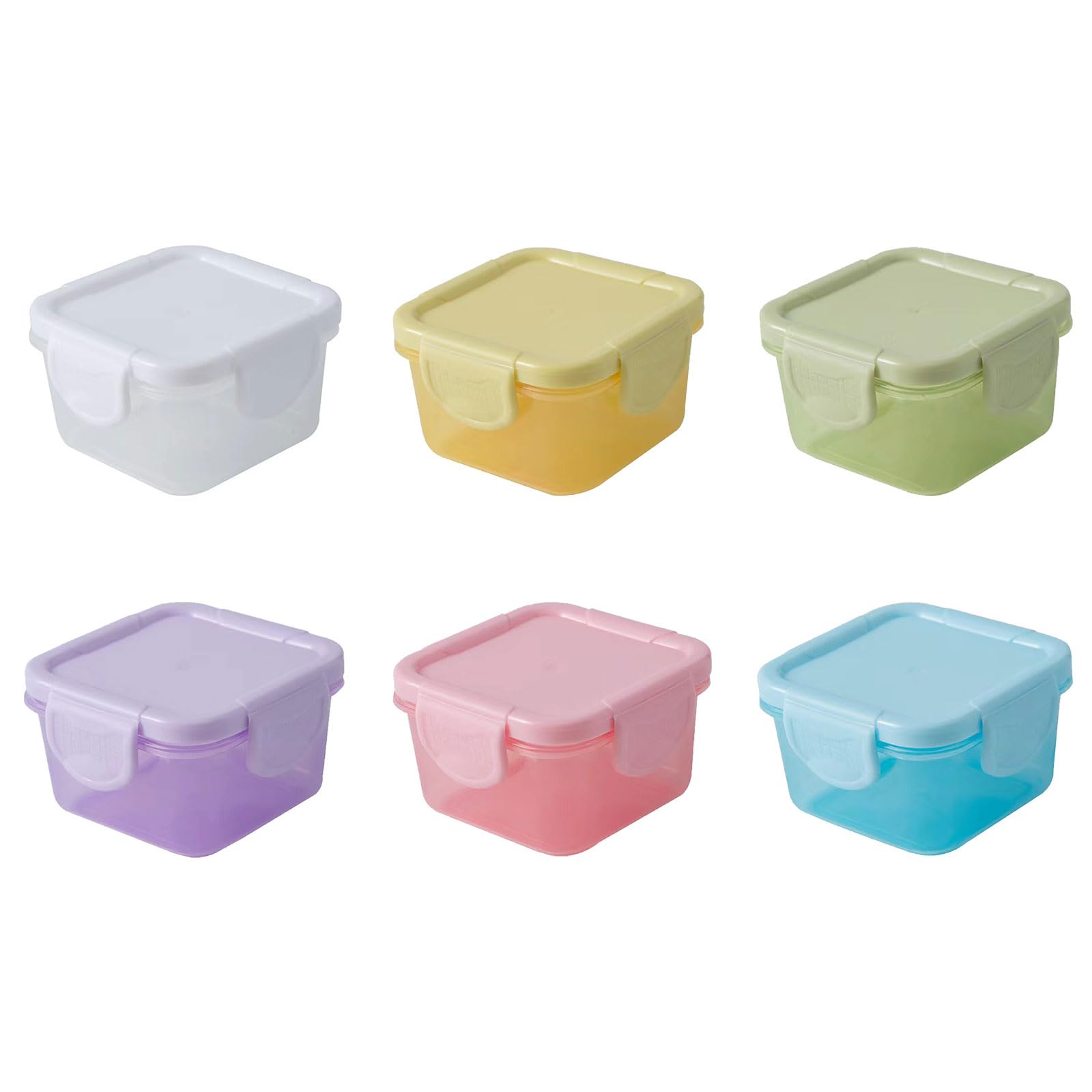 Boite Alimentaire En Plastique Avec Couvercle Lot De 12 Récipients Hermétiques En Plastique Avec Couvercles (6 Lot Boite Alimentaire