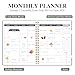 Appointment Book/Planner 2025-2026 - Daily Hourly Schedule Planner from 7am - 10 pm, Weekly & Monthly Hourly Appointment Book Calendar from July 2025 - June 2026, 9