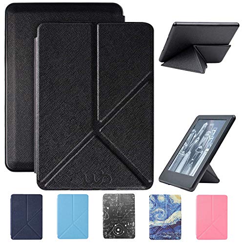 Capa Kindle Paperwhite 10ª geração - WB à Prova D’água Sensor Magnético- Origami Preta