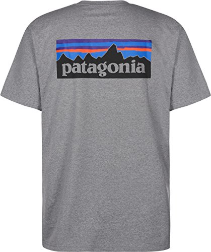 T-shirt Patagonia M's P-6 Logo évite la déformation au lavage pour homme actif