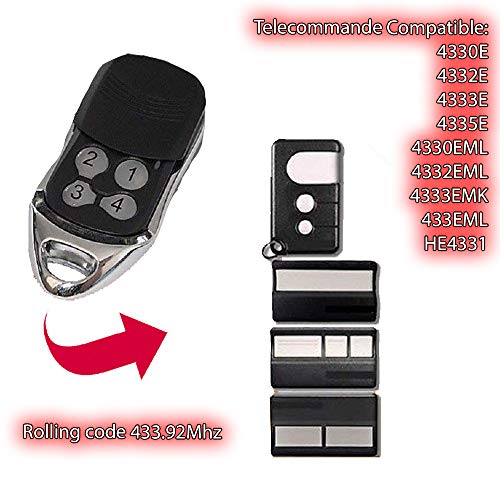 compatible avec Model/4330E/4332e/4333E/4335E, 4330eml, 4332eml, 4333eml, 4335eml, émetteur manuel HE4331 de rechange