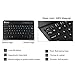 Fintie Keyboard Case for Samsung Galaxy Tab E 8.0 (Model SM-T378/T375/T377), Slim Lightweight Stand Cover with Magnetically Detachable Bluetooth Keyboard, Black