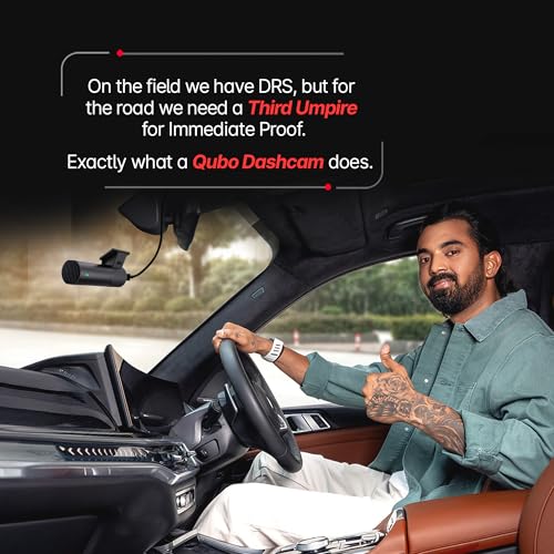 Image of Qubo Dashcam Pro X (2026 Edition) | 2K Resolution | Doubles up as in-Cabin Camera | NightPulse Vision | Wide FOV | Supercapacitor | Built in Wi-Fi, Mic | Up to 1TB Storage | Built for Indian Roads