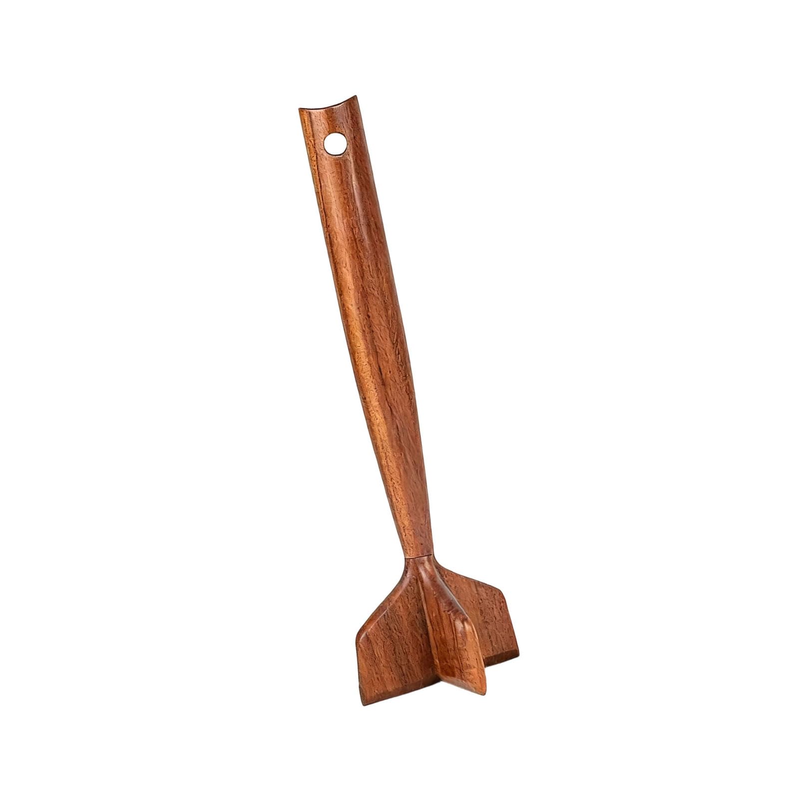 our fave Authentic Wooden Food Processor Masher for Potatoes Beans Fruits on Nonstick Pans 8.5 Inch Head Versatile Food Masher