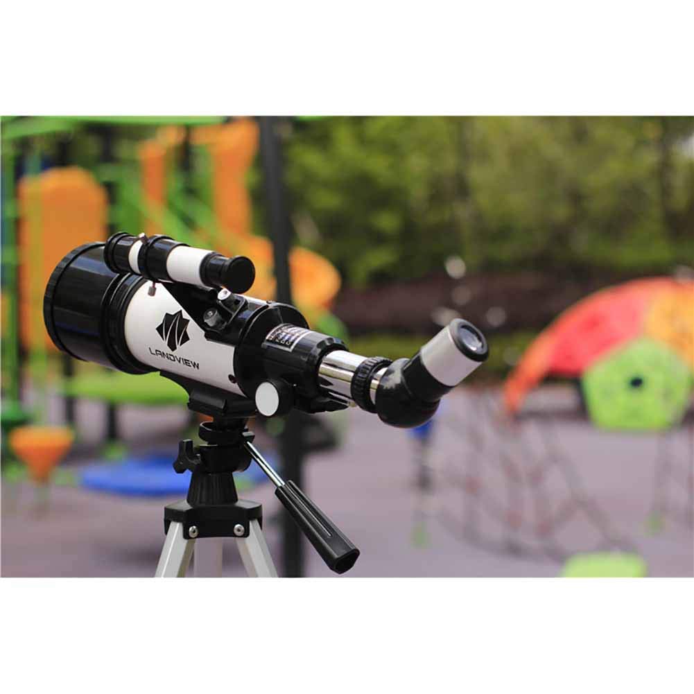 Telescopio rifrattore astronomico Spaziale con treppiede Regolabile e mirino, telescopio Spaziale monoculare per Esterni, Giocattoli educativi per Bambini Scienze dell'educazione