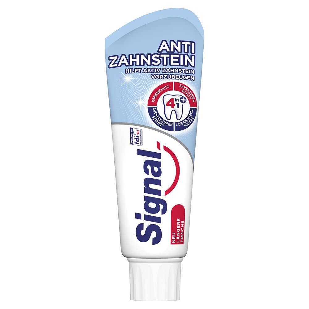 Signal Zahnpasta Anti-Zahnstein, 75 ml : Amazon.de: Drogerie & Körperpflege