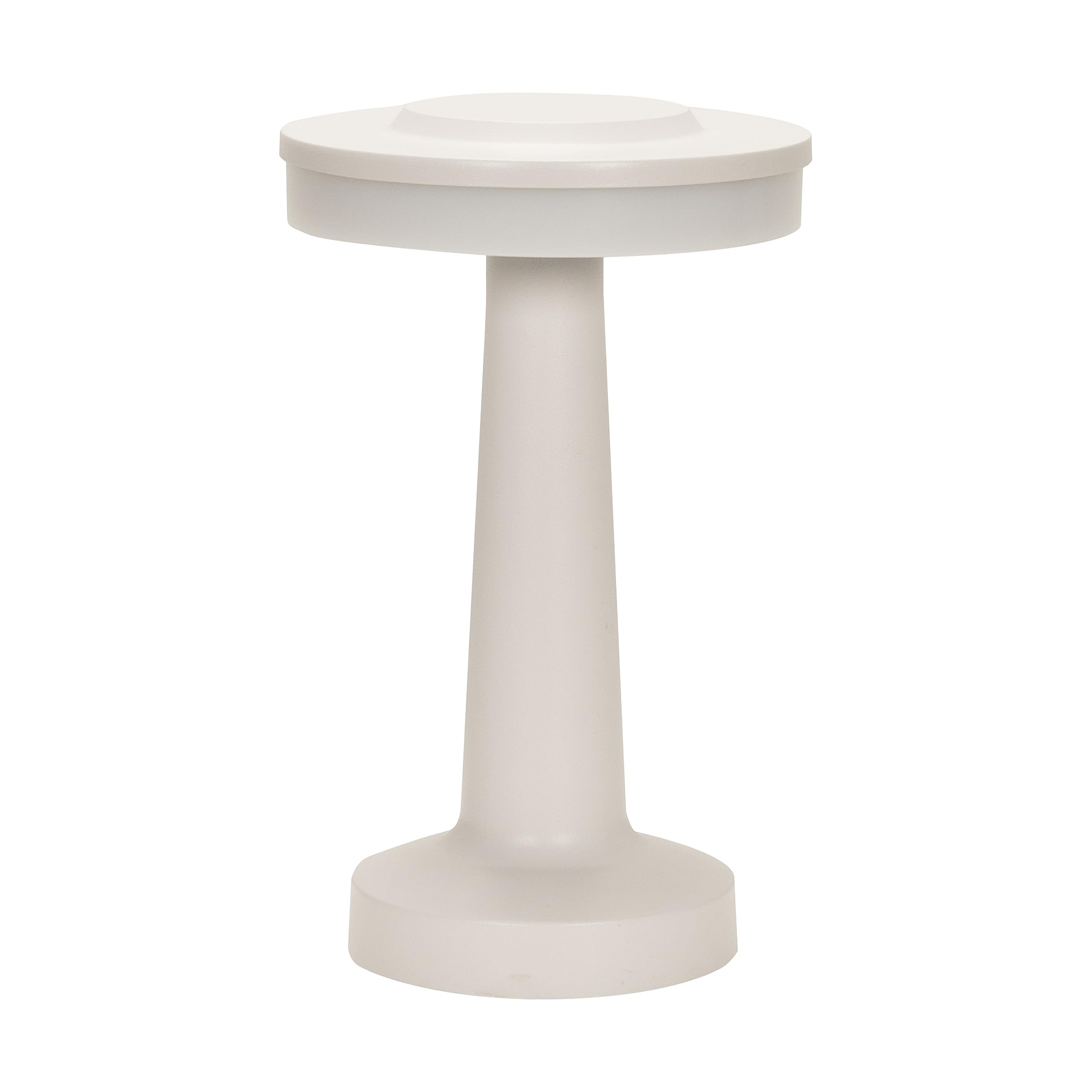ValueLights Outdoor Table Lamp White Rechargeable Cordless Mood Lighting