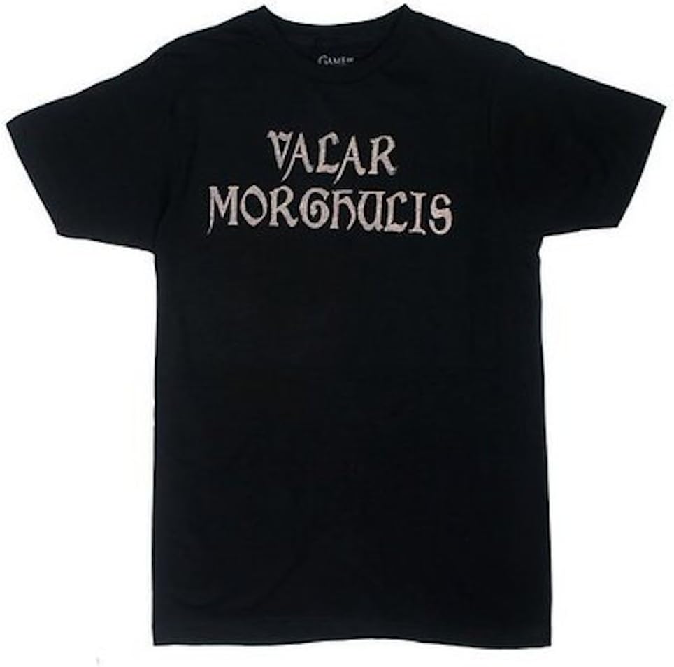 HBO'S Game of Thrones Men's Valar Morghulis T-Shirt