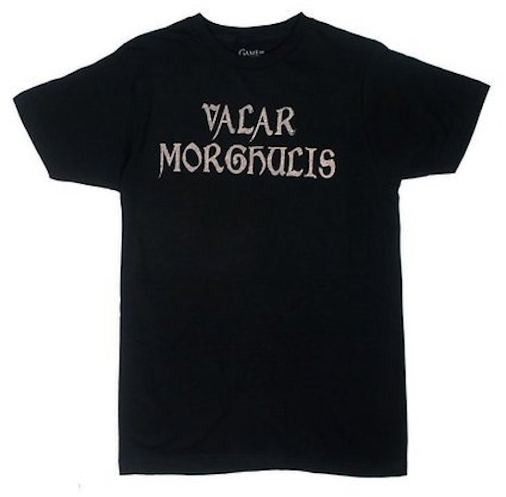 HBO'S Game of Thrones Men's Valar Morghulis T-Shirt