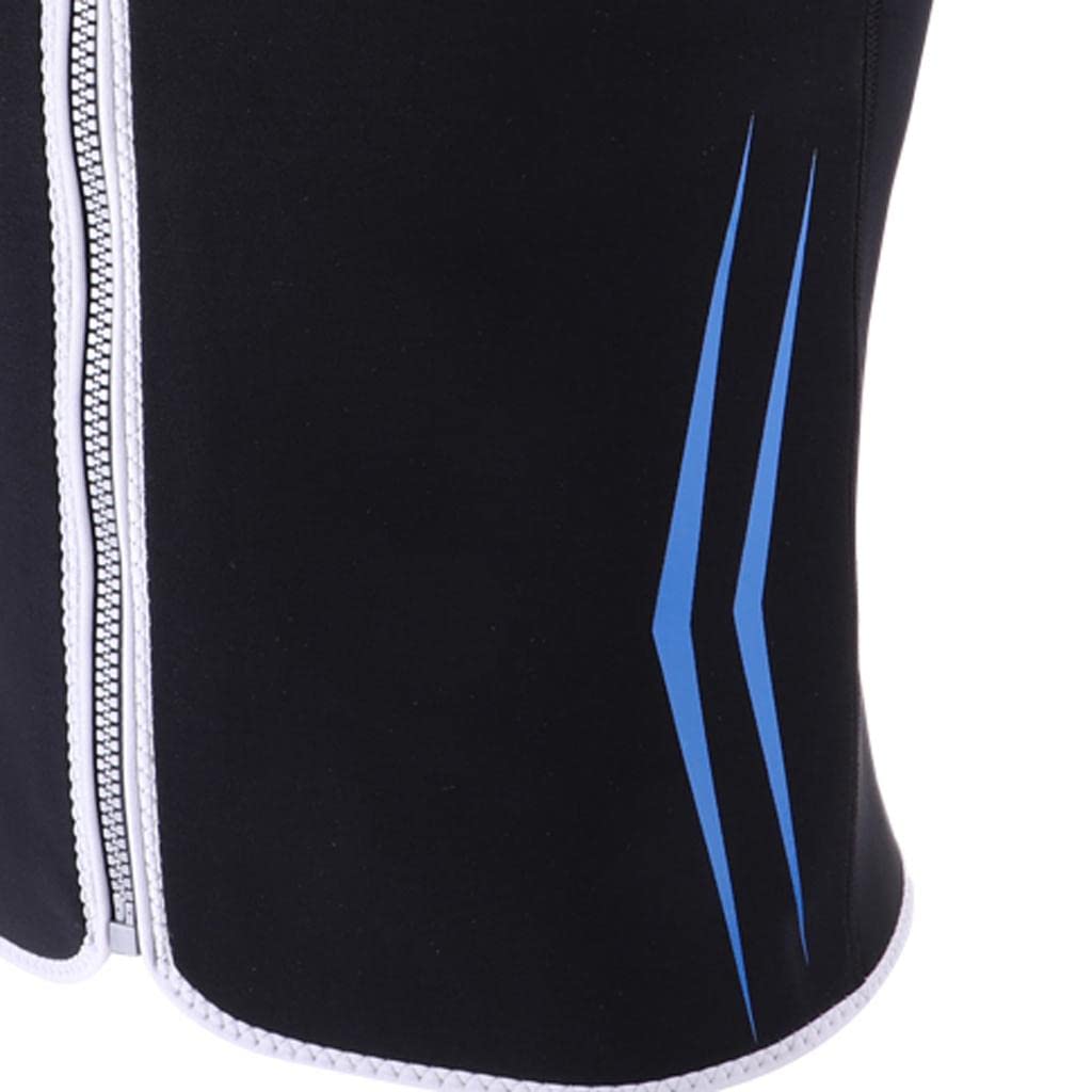 Herren 3mm Neopren Neoprenanzug Hautausschlag Weste Ärmellose Jacke Tauchen Surfmantel