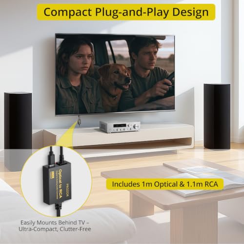 Image of PROZOR 192KHz Digital to Analog Audio Converter - Dolby AC-3 DTS 5.1CH