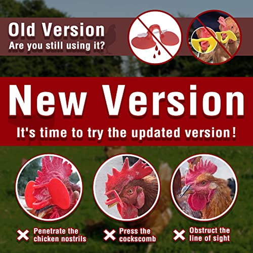 A Set Of 100Pcs, Chicken Beak Clips, Pinless Chicken Peepers, With Product Manual, Googly Eyes, Pliers, Anti-Pecking #TOP1