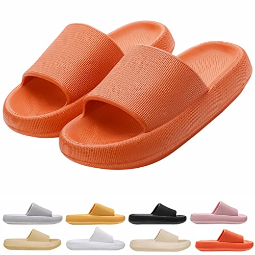 Sumvov Schlappen Wolken Schuhe Damen Cozislides Original Damen Badeschlappen Damen Herren EVA Schlappen Damen Super Weich Rutschfest Hausschuhe Cover