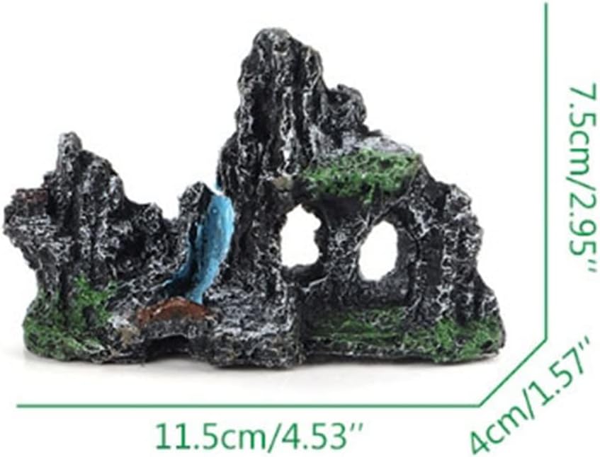 Used for Pet Fish Tank Rockery Landscaping Decoration Marine Aquarium House Plant Resin Ornaments Accessories image 2