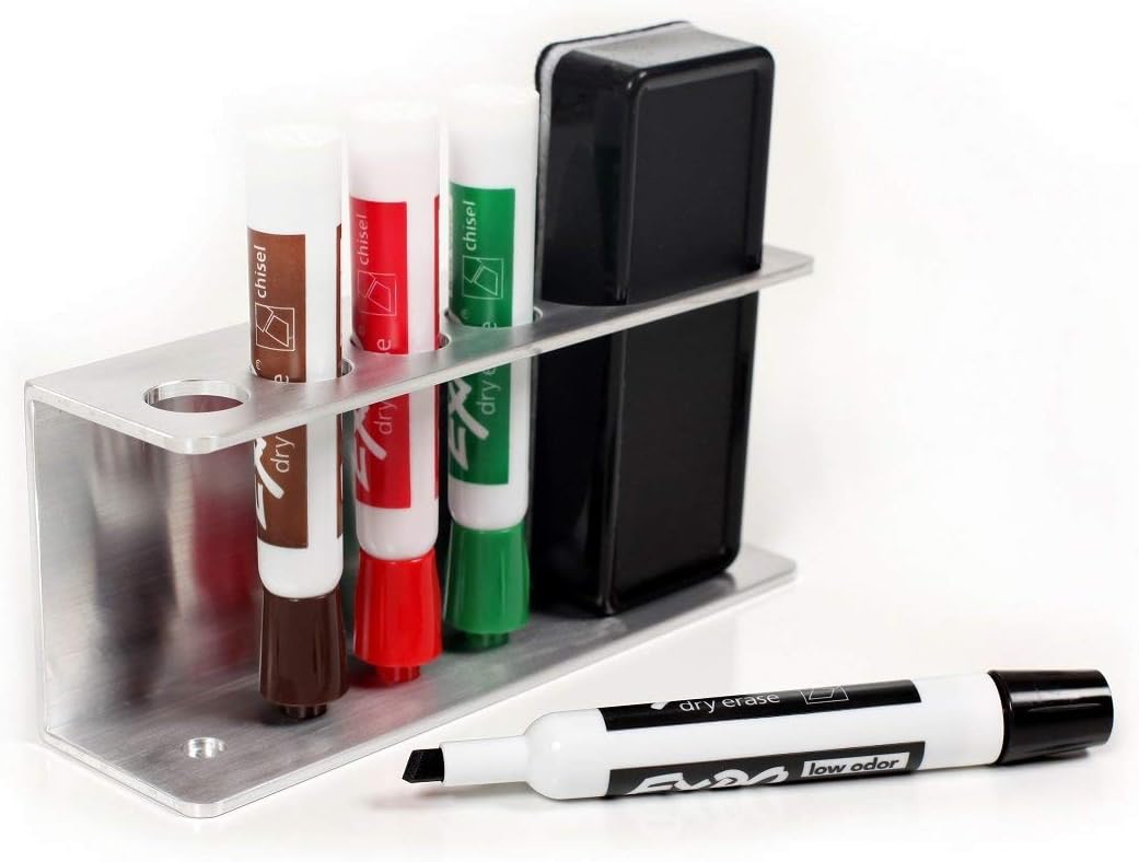 Magnetic Marker holder tray for whiteboards