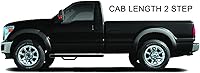 Vista 2 de N-Fab Nerf - Escalones para SilveradoSierra Longitud de la cabina, acero resistente, parte trasera brillante, C9946RC Compatible con Chevrolet