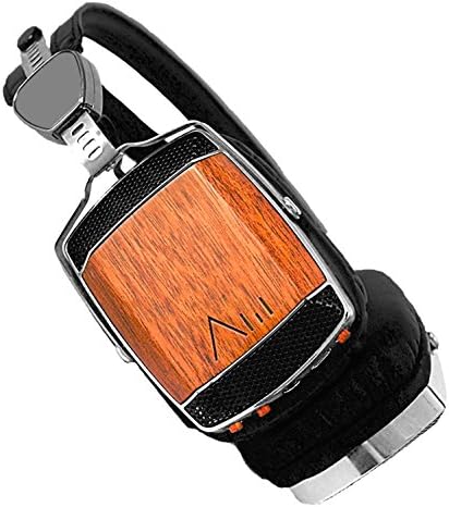 51st Studios Unplugged Wireless Wood and Stainless Steel Headphones featuring Bluetooth