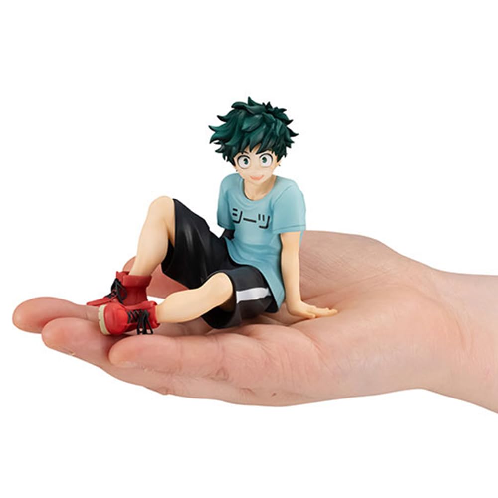 Figuras De Anime MHA De 7.5 Cm – Set De 3 Personajes: Todoroki, Midoriya Y Bakugou, PVC Coleccionable Para Decoración De Escritorio