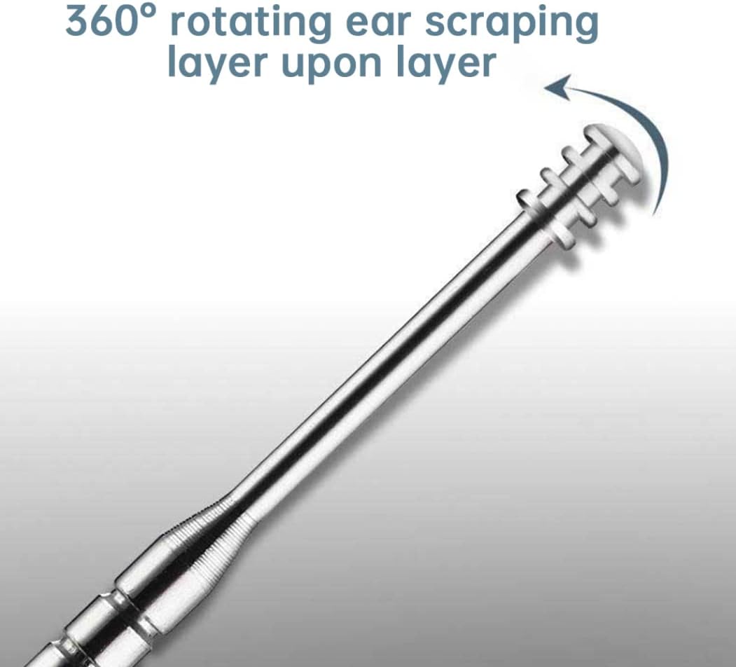 ESiiFuu Ear Wax Cleaner Kit  Stainless Steel Ear Pick Ear Wax Removal Tool Set for Kid Adult, Stainless Steel Ear Pick Set,Ear Cleaning Tool Set, 12pcs : Health & Household