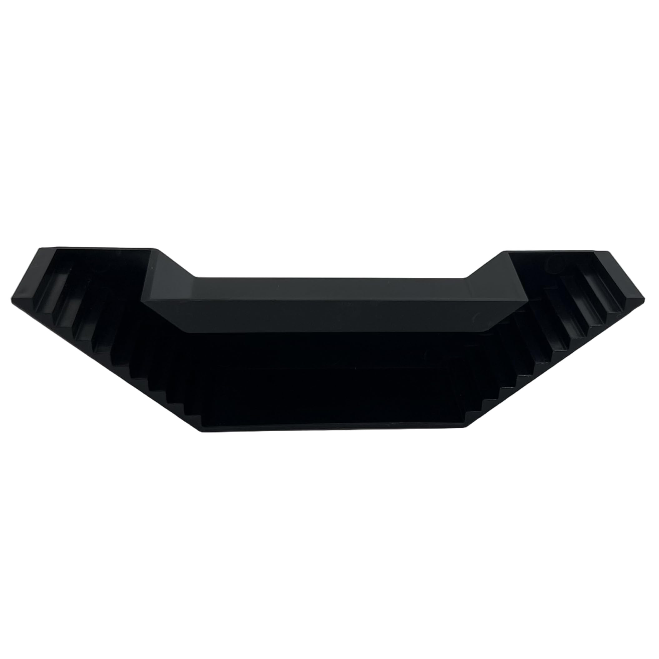 Ameble Plastic Aquarium Tunnel Cave with Ladder Structure, Fish Tank Hideout for Shrimp & Small Fish, Betta Tunnel, Tank Decor, Hiding Spot, Black