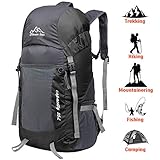 ★ .Amplia aplicación: diseñada para unisex, ideal para practicar senderismo, acampar, viajar, practicar trekking, escalar, cazar, esquiar, montañismo y muchas otras actividades al aire libre. Panel trasero completamente acolchado para mayor comodidad.