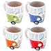 Produktbild Camper Bus Tassen / 4er Set Wohnmobil Tassen handbemalt