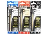 3 Pack Lot Fisher Space Pen Refills UNIVERSAL Tri COLOR