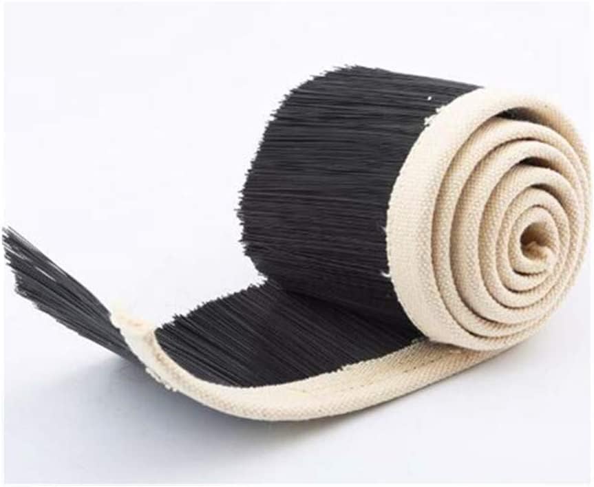 Flexible Nylon Strip Brush for Brush Vacuum Cleaner Engraving Machine Dust Cover CNC Router Spindle Motor (5 meter)