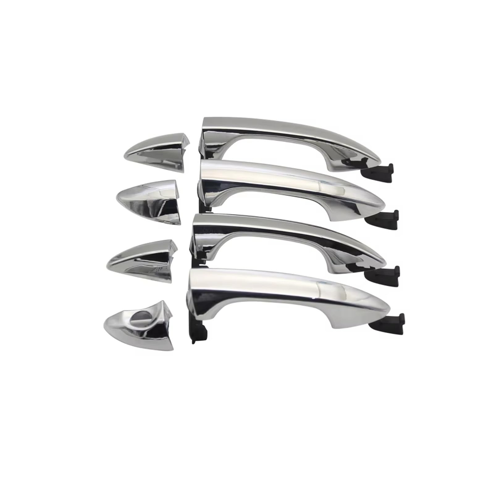 Qjahxkf Front Left Replacement Exterior Door Handles Exterior Door Handle 82661-C8050 82651-C8050 For Hyundai For I20 15-C Outer Handle(Front Left)
